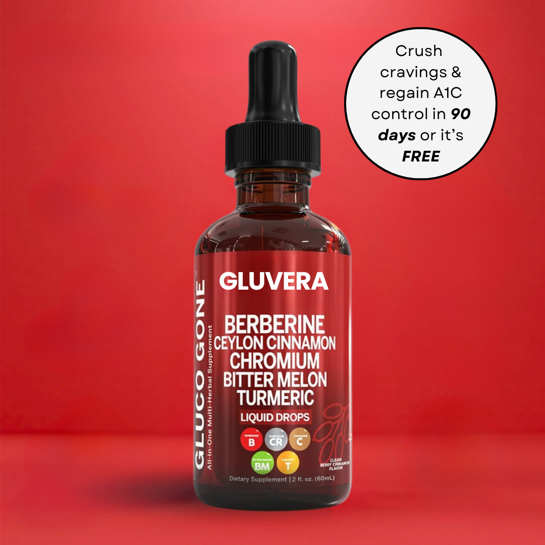 Gluvera A1C Support Drops – Natural Blood Sugar Control You Can Trust
